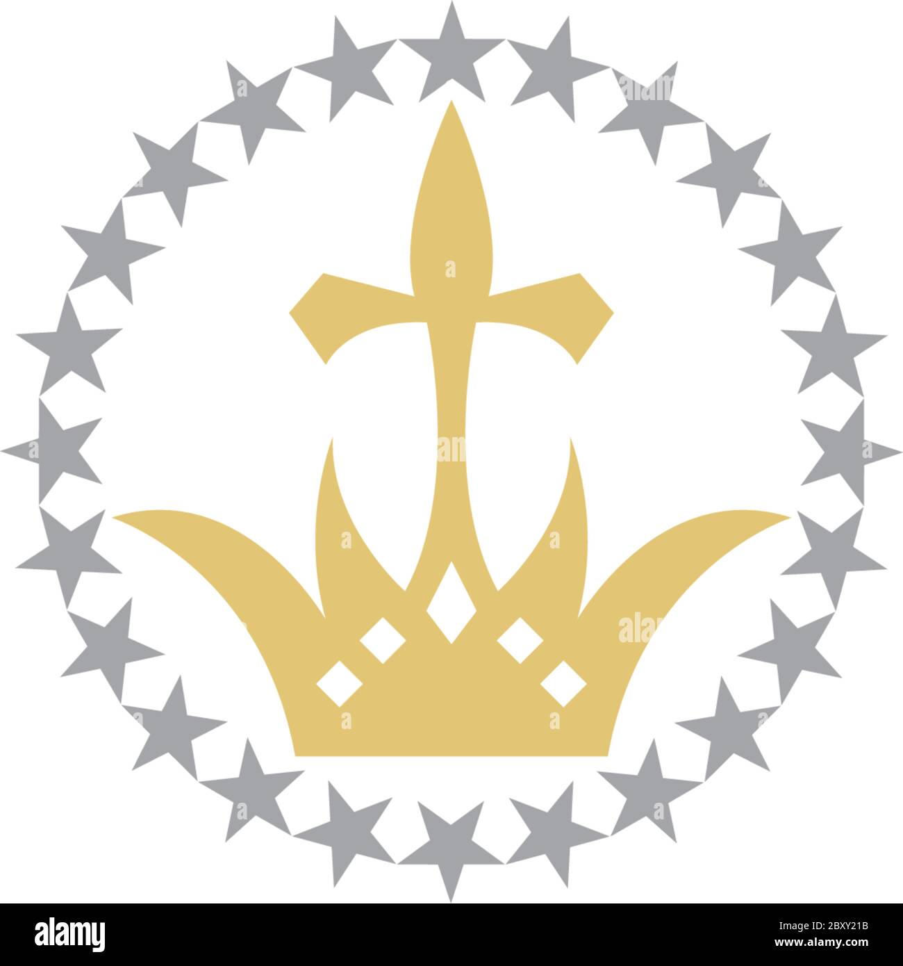 Crown Concept Logo icon Design Template Stock Vector Image & Art - Alamy