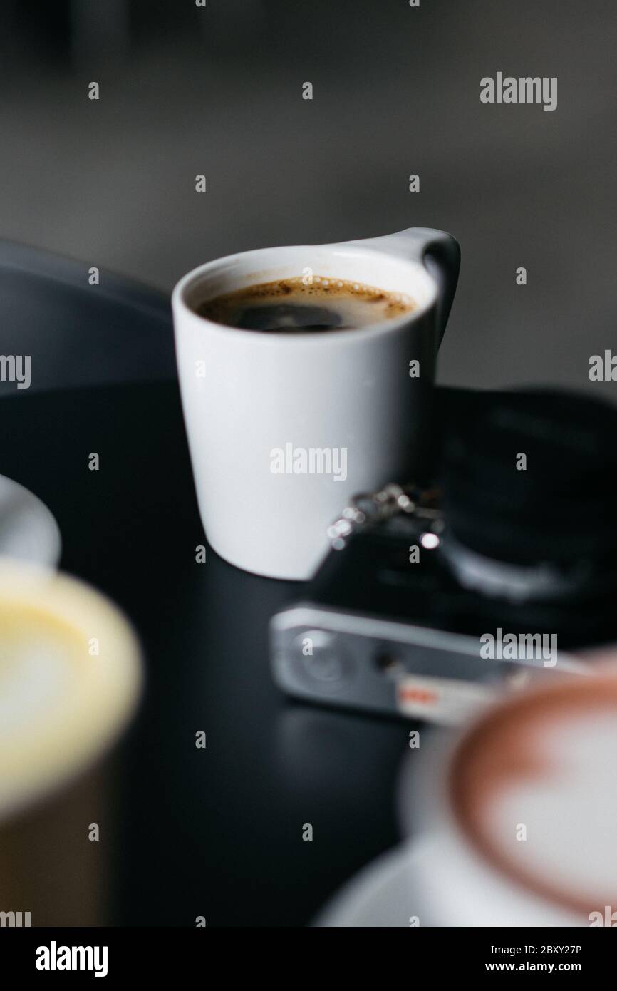 Elegant coffee shop vibes Stock Photo Alamy