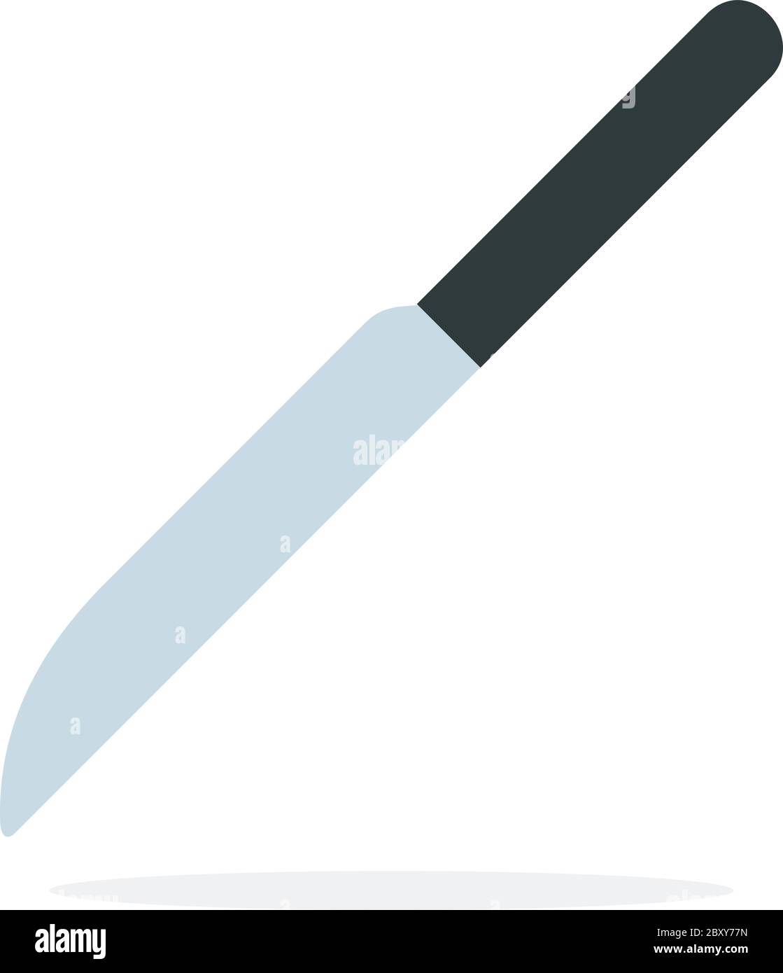 Meat knife vector flat isolated Stock Vector Image & Art Alamy