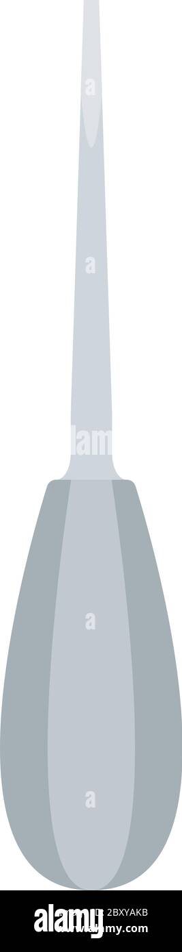 Dental elevator vector icon flat Stock Vector