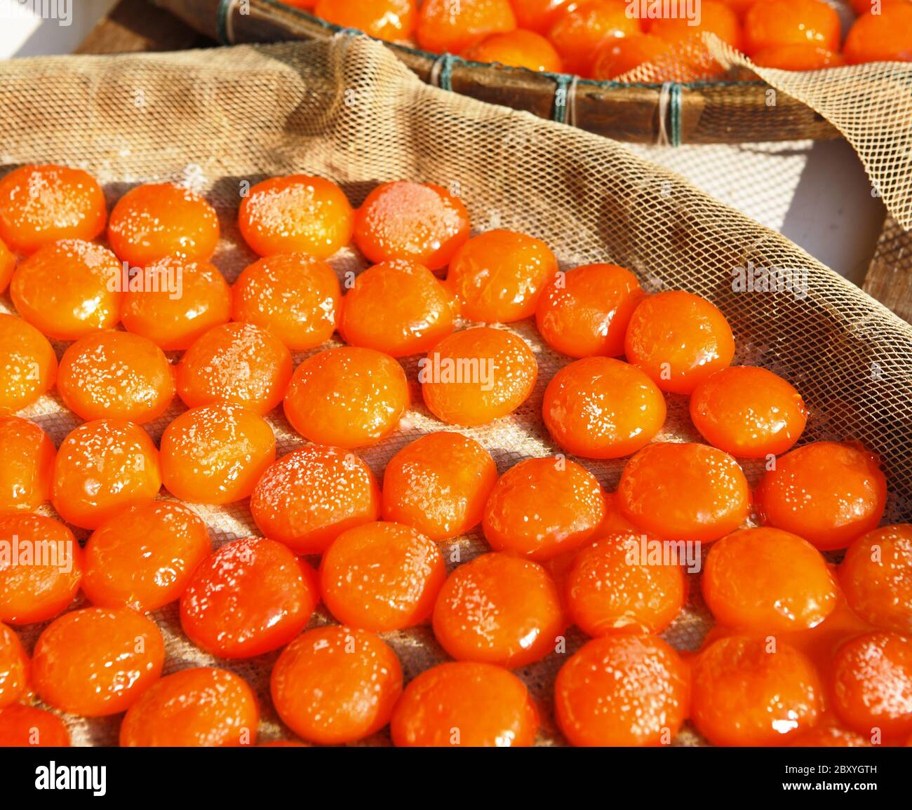 Salted egg yolk Stock Photo Alamy