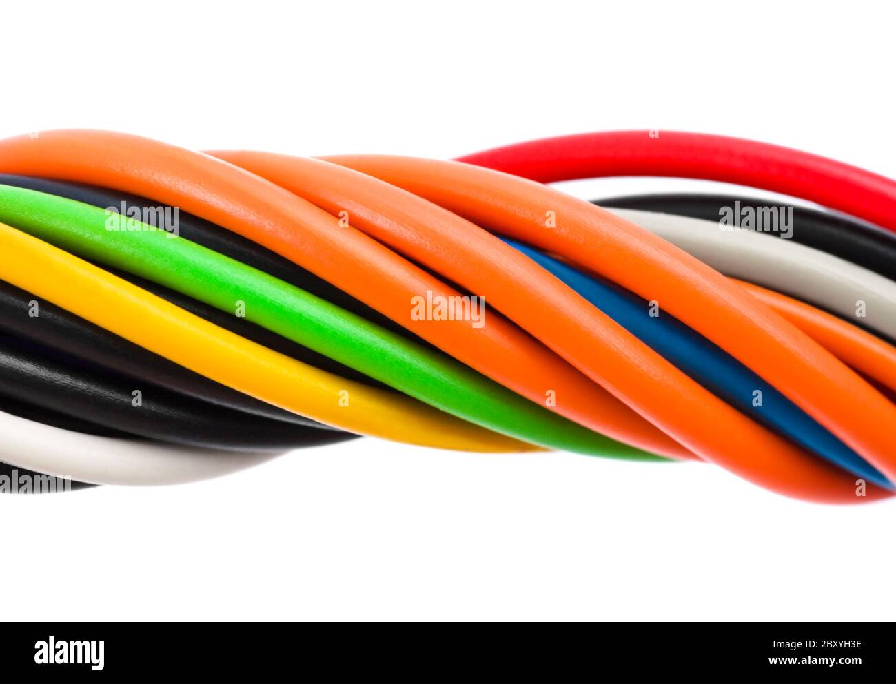 Multicolour Cables Multicore cable hi-res stock photography and images - Alamy