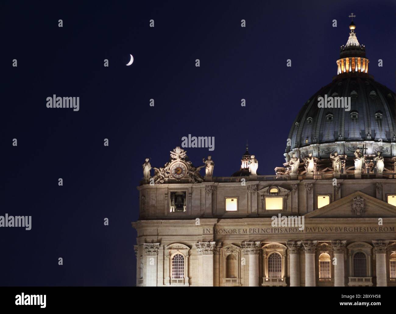 St Peter basilica Stock Photo - Alamy