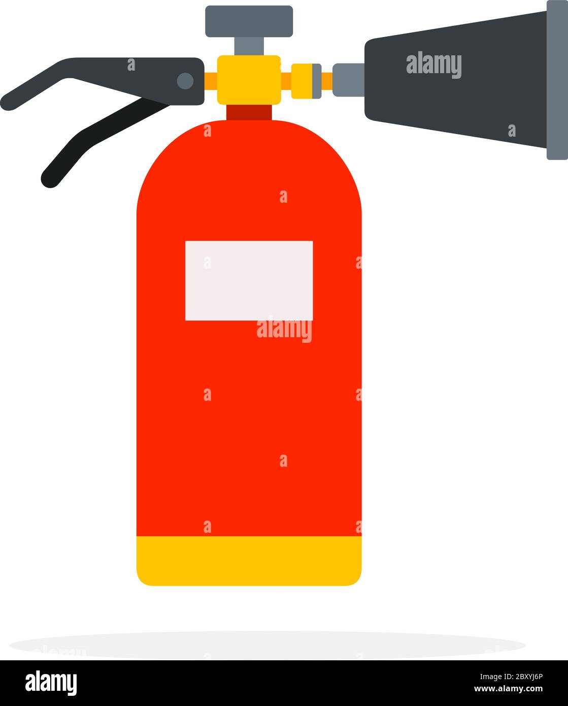 Carbon dioxide fire extinguisher Stock Vector Image & Art - Alamy