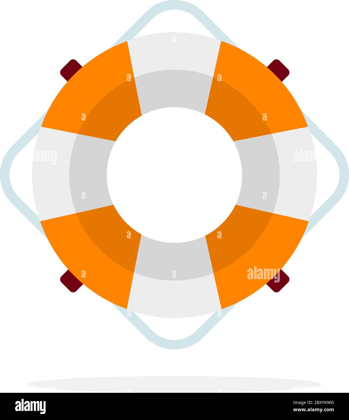 Rubber Lifeline flat isolated vector Stock Vector Image & Art - Alamy