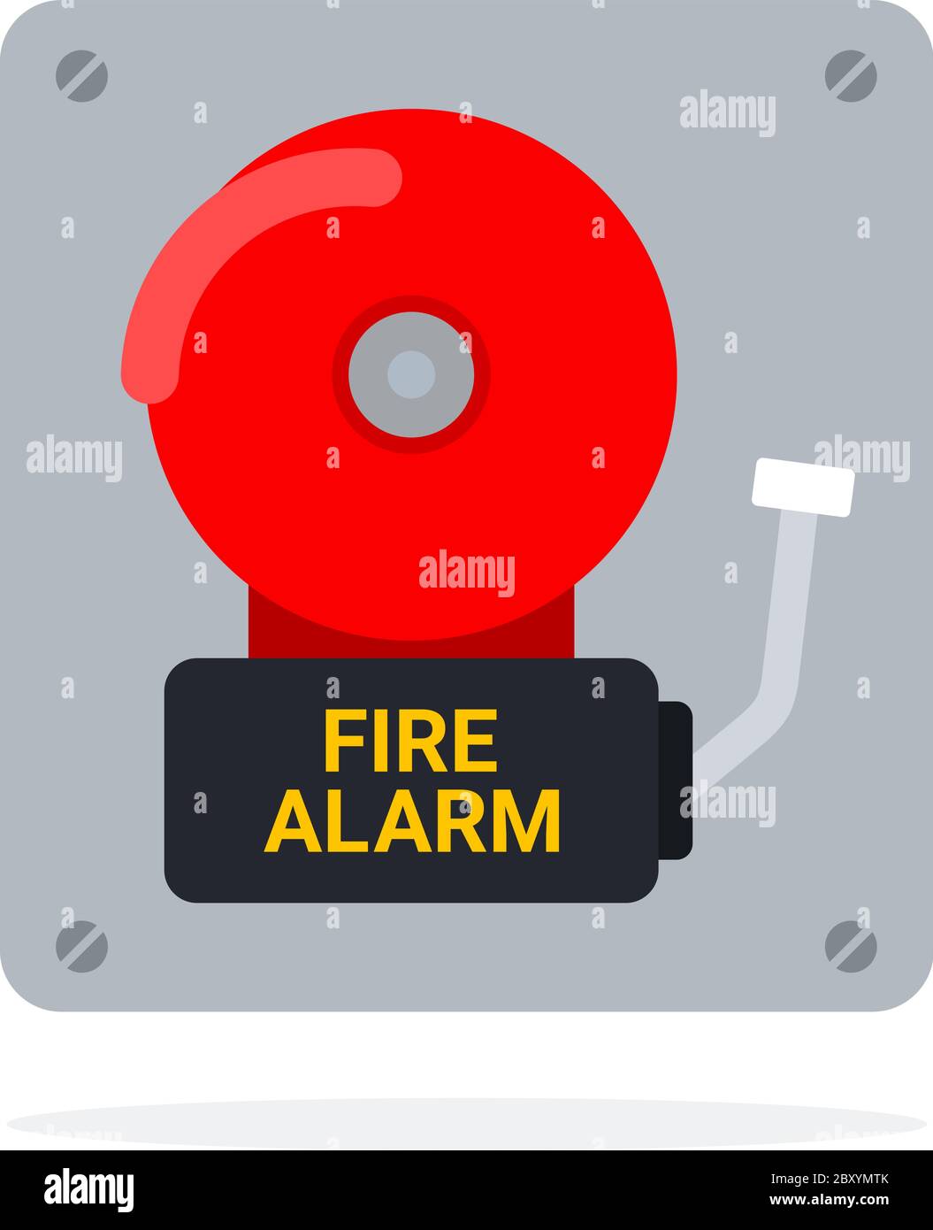 Fire Alarm Stock Vector