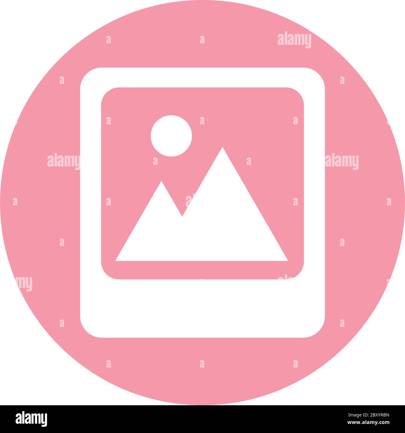 photo picture block style icon vector illustration design Stock Vector ...