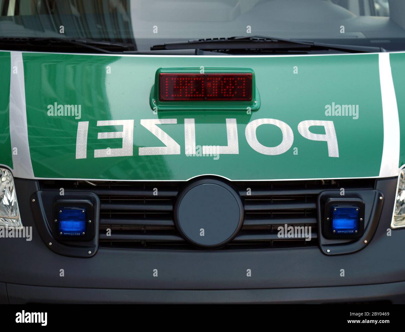 German police car Stock Photo - Alamy