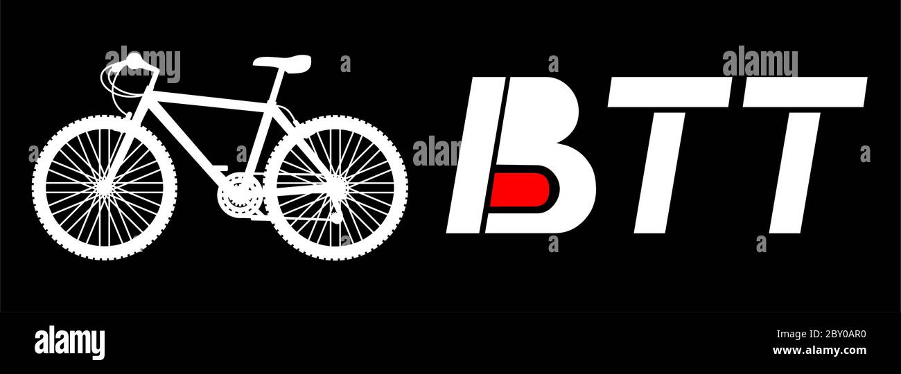 BTT card Stock Vector