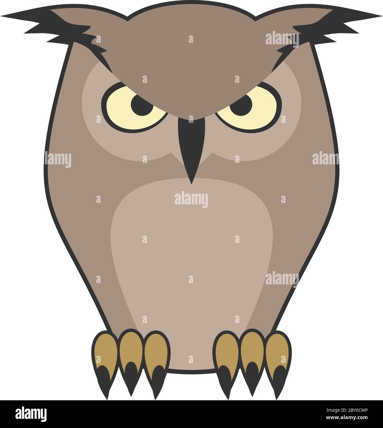 Owl draw hi-res stock photography and images - Alamy