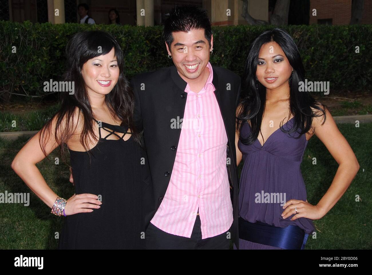 Theresa Michelle Lee, Jeff Lam and Juliette Hing at the 2007 AZN Asian Excellence Awards held at the Royce Hall UCLA Campus in Los Angeles, CA. The event took place on Wednesday, May 16, 2007. Photo by: SBM / PictureLux - File Reference # 34006-5083SBMPLX Stock Photo