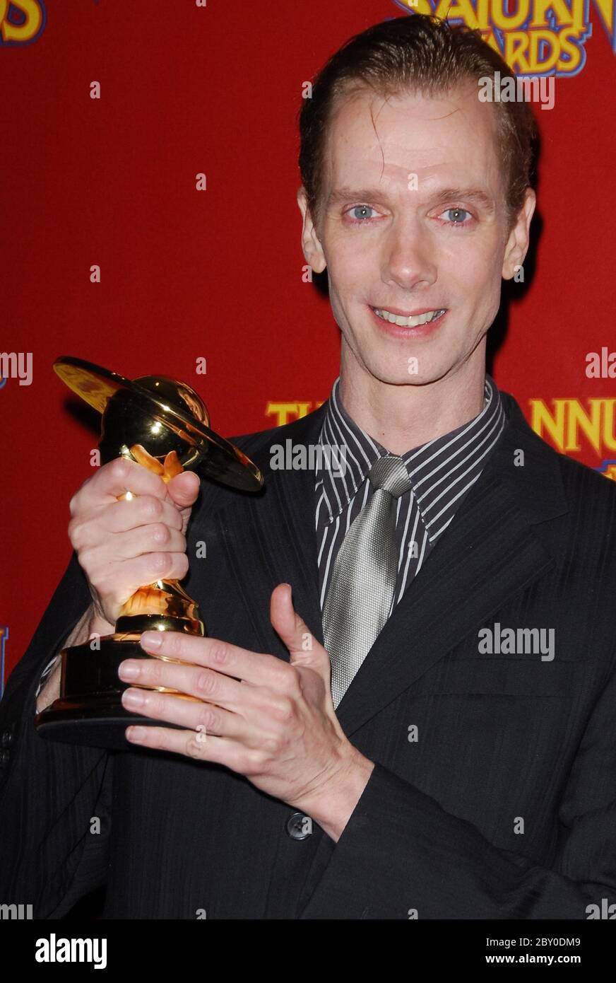 Doug Jones accepts the award for Best International Film for "Pan's