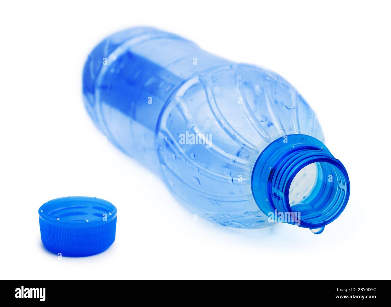 Bottle and water drop Stock Photo Alamy