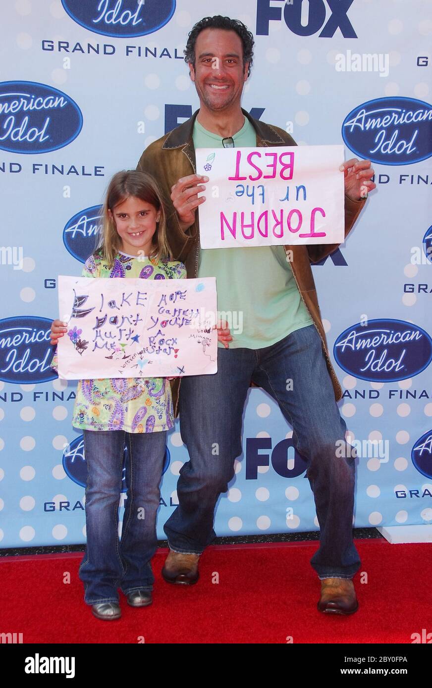 Brad garrett daughter hope garrett hires stock photography and images Alamy