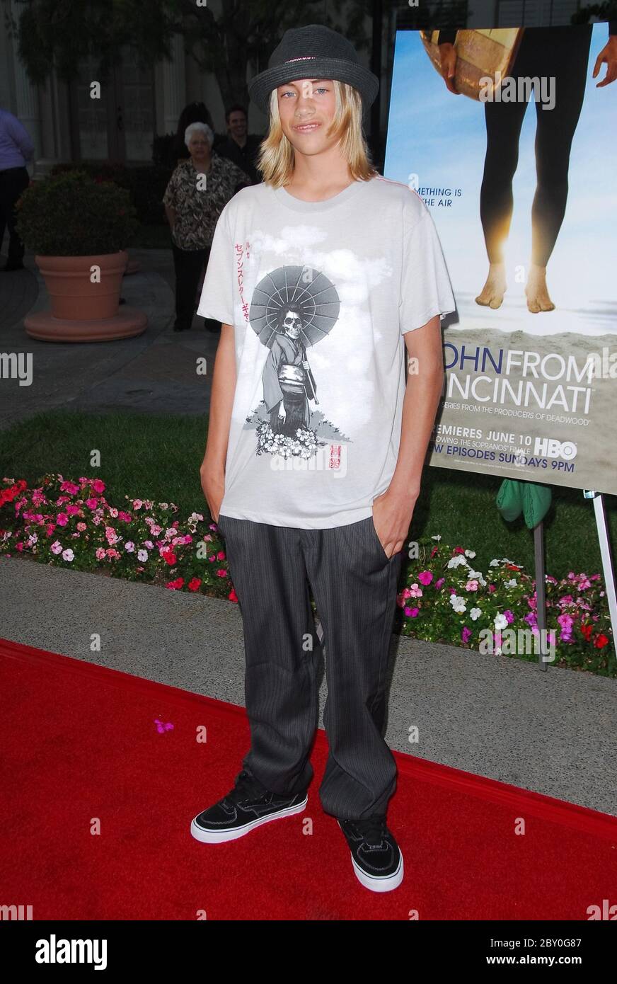 Greyson Fletcher at the Los Angeles Premiere of the HBO Original Series