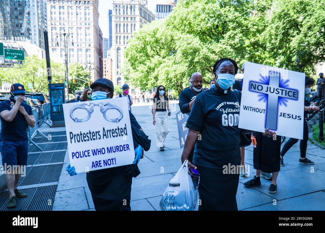 We demand an end to police brutality hi-res stock photography and ...