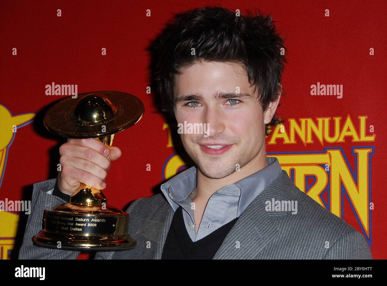 The Rising Star Award Matt Dallas at the 33rd Annual Saturn Awards