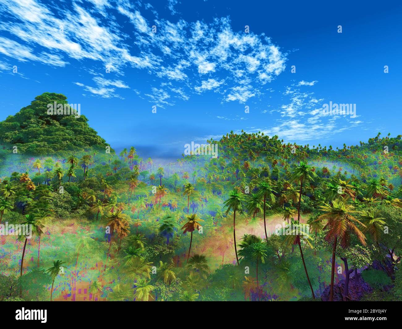 Tropical illustration hi-res stock photography and images - Alamy