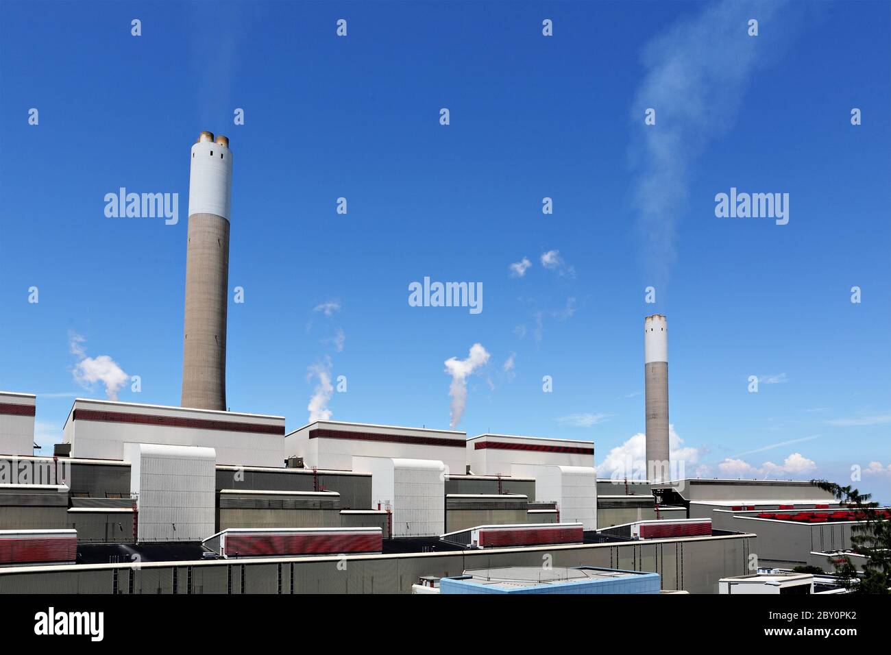 Coal fired power station Stock Photo Alamy