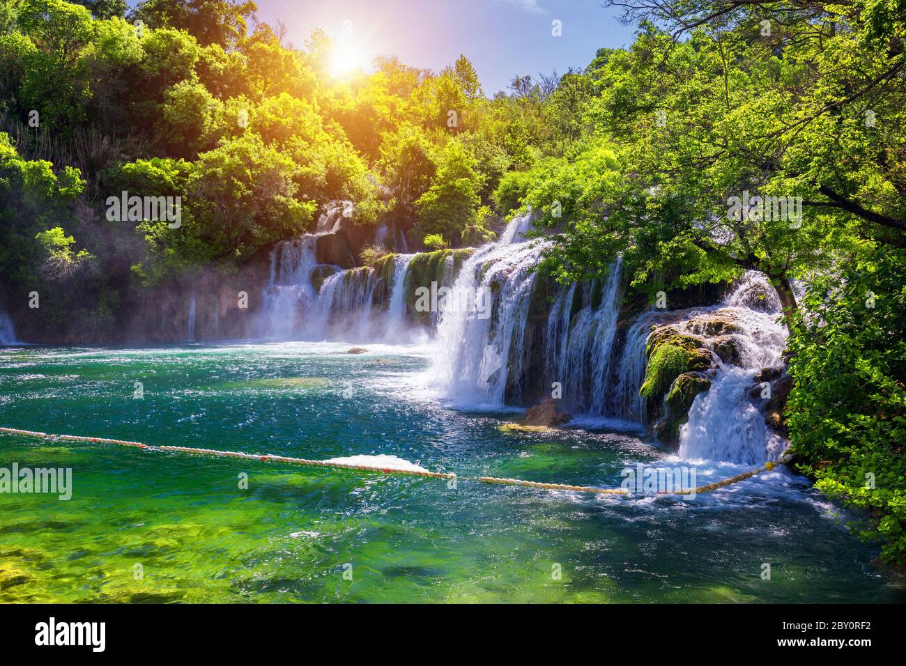 Beautiful Skradinski Buk Waterfall In Krka National Park Dalmatia Croatia Europe The Magical Waterfalls Of Krka National Park Split An Incredibl Stock Photo Alamy Beautiful Skradinski Buk Waterfall In Krka National Park Dalmatia Croatia Europe The Magical Waterfalls Of Krka National Park Split An Incredibl Stock Photo Alamy