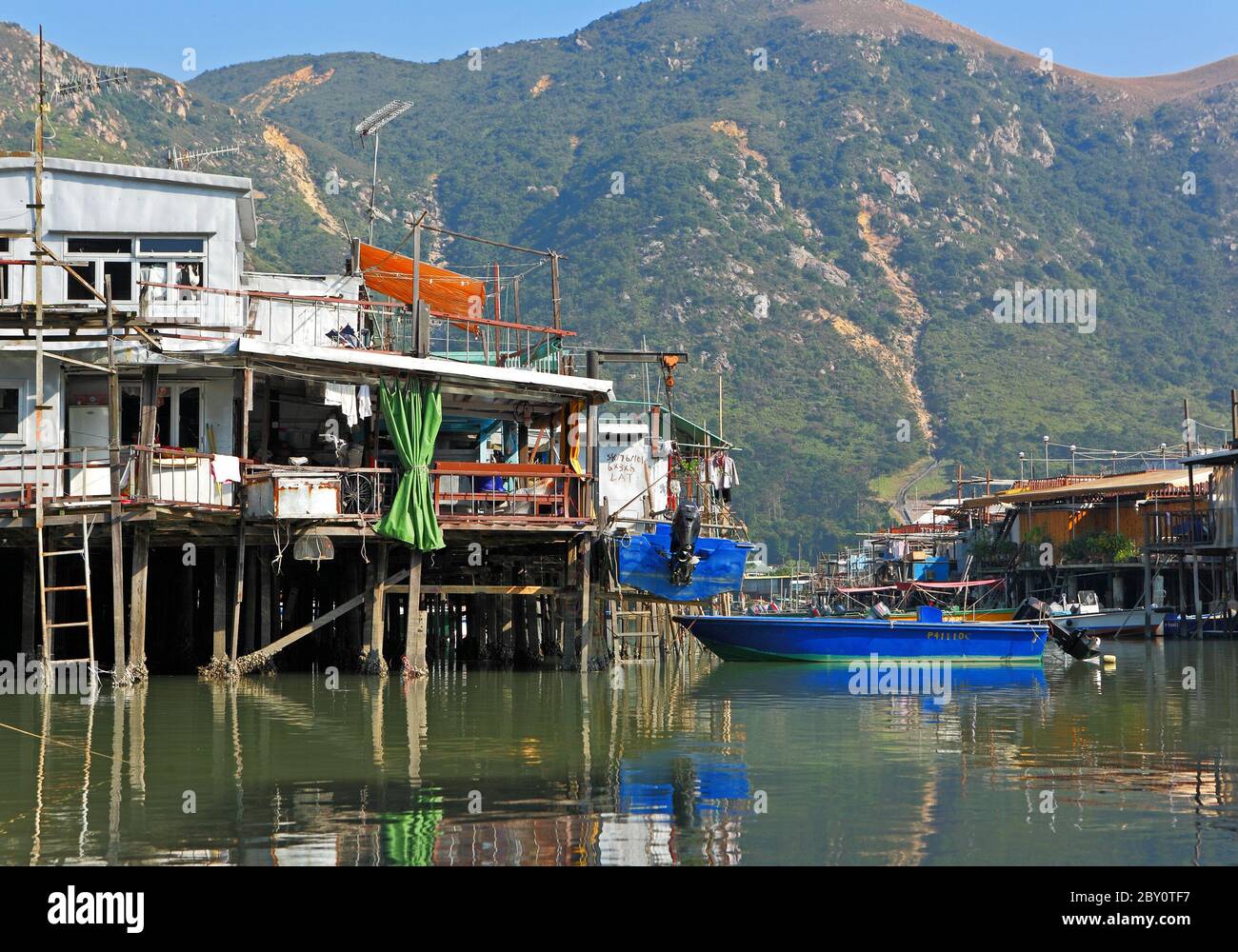Tai O fishing village in Hong Kong Stock Photo Alamy