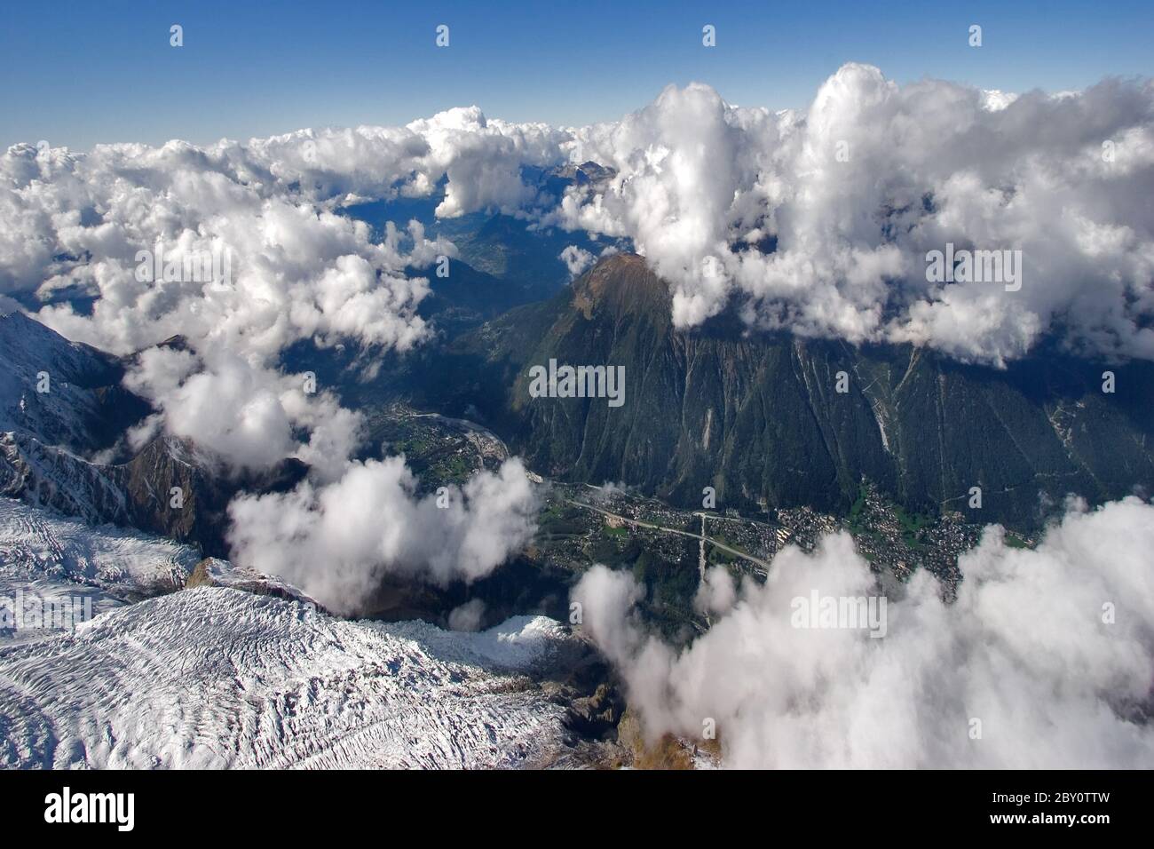 Magnificence of mountains. Stock Photo