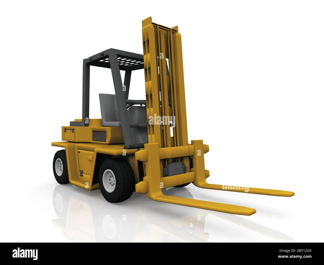 loader on a white background Stock Photo - Alamy