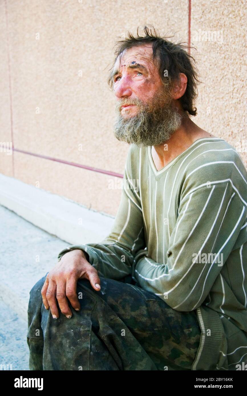 Homlesz Homelessness in the city hi-res stock photography and images - Alamy