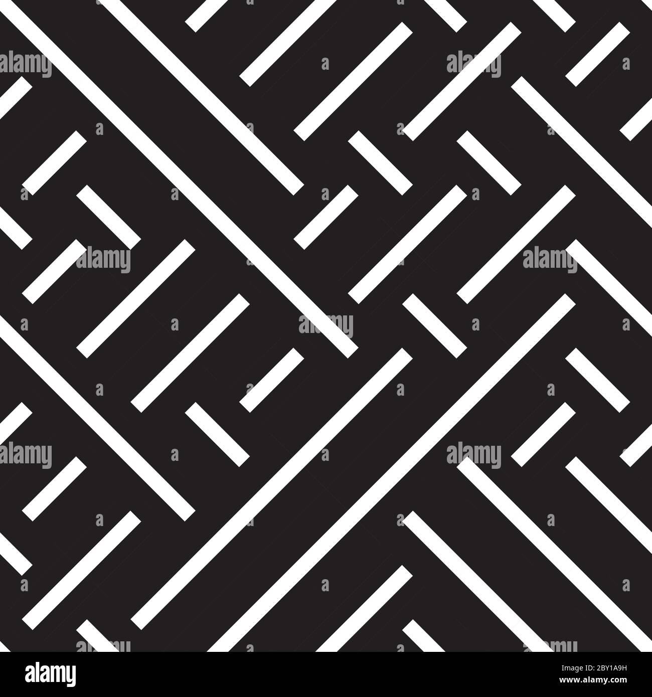 Seamless pattern with oblique white segments Stock Vector