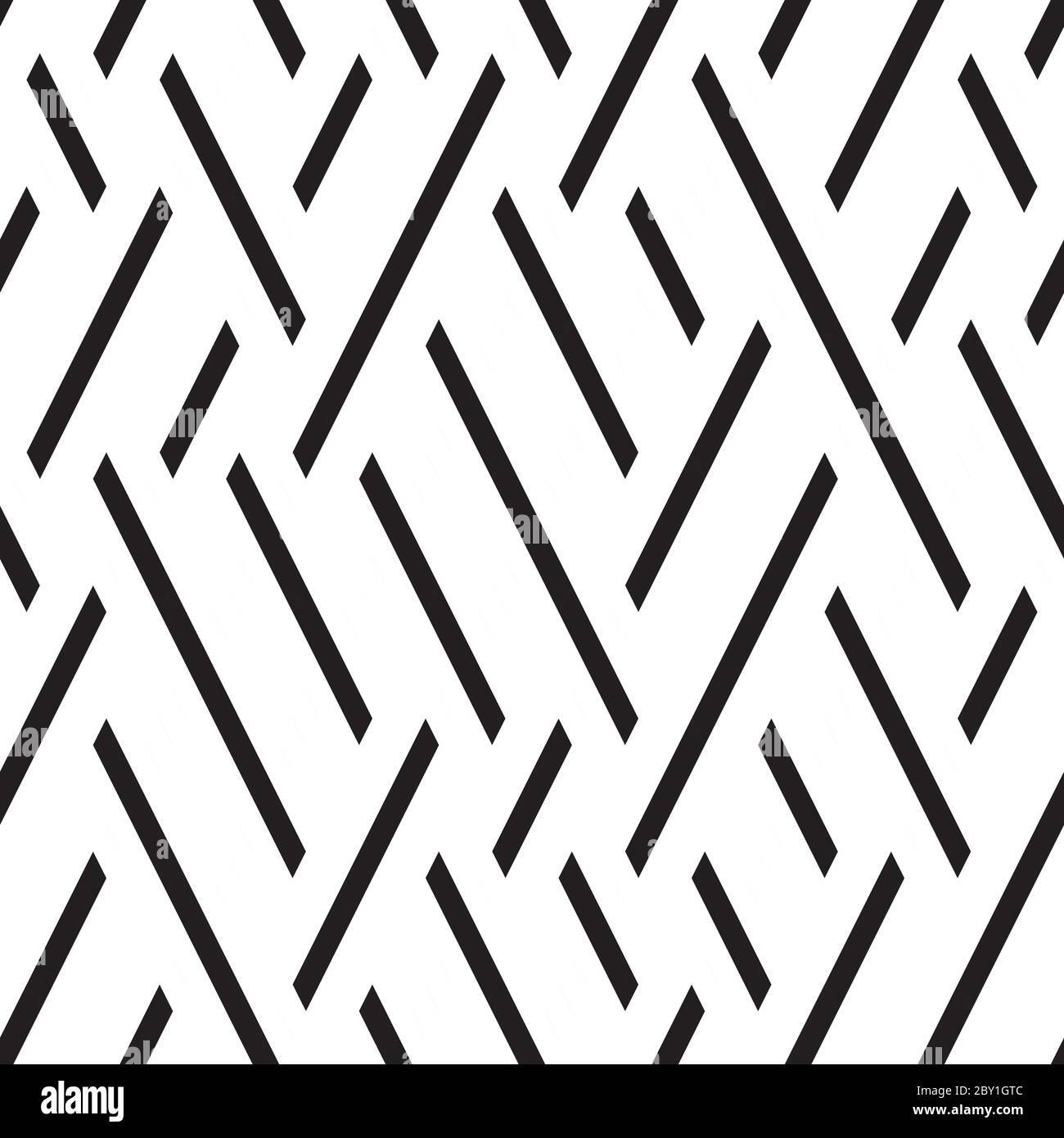 Seamless pattern with oblique black segments Stock Vector