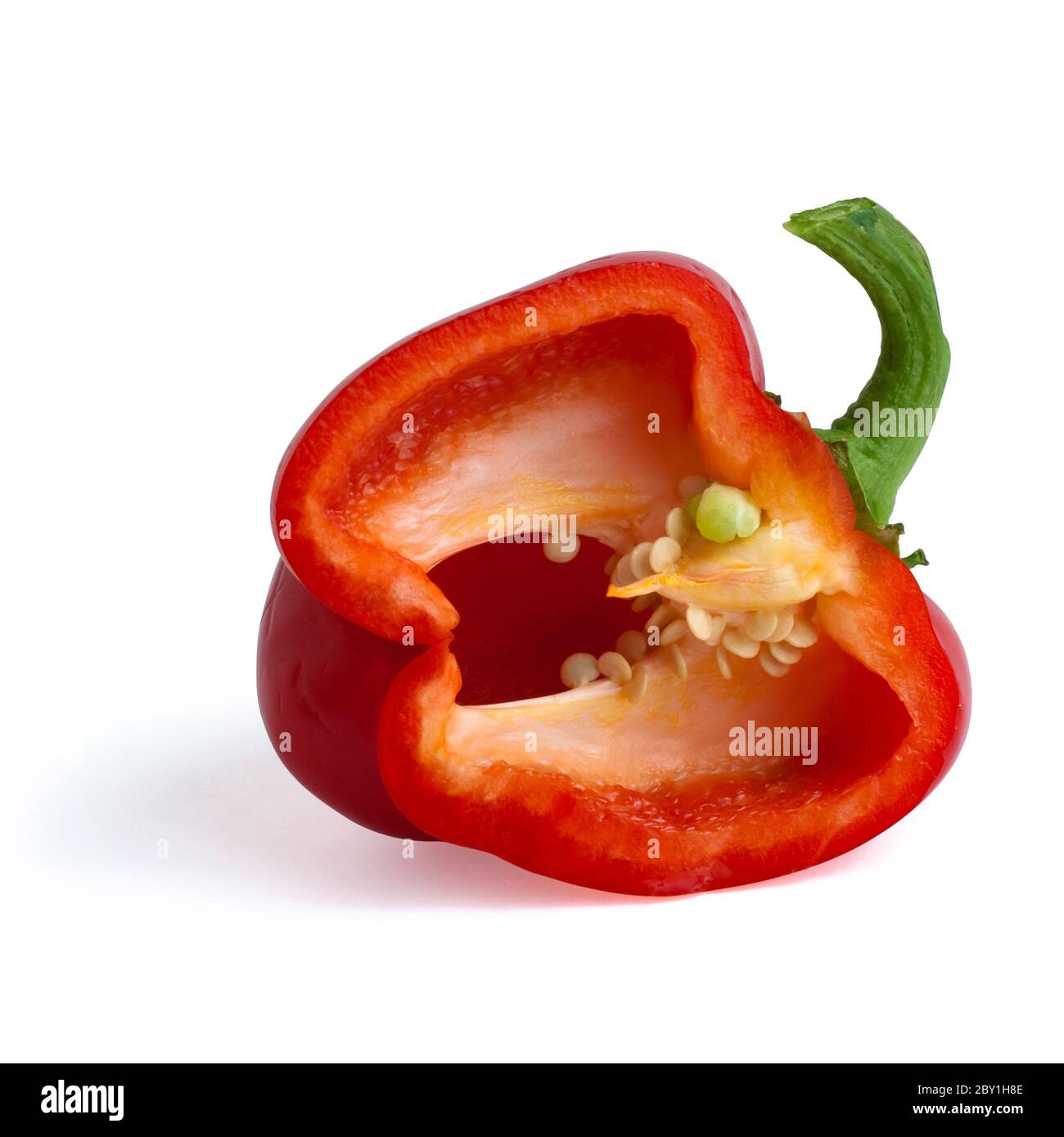 red paprika peppers isolated on white background Stock Photo Alamy