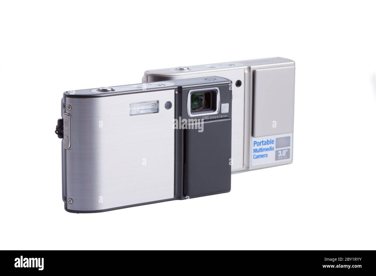 photo camera isolated on white Stock Photo
