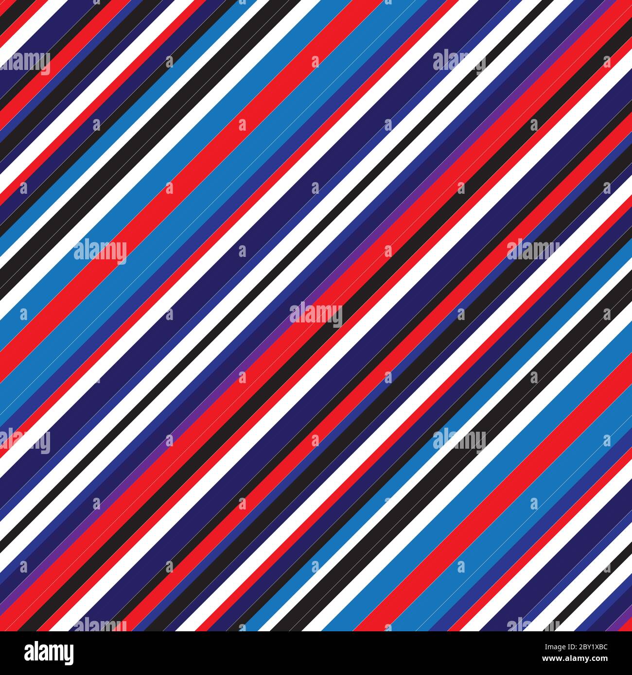 Seamless pattern with oblique colored lines Stock Vector