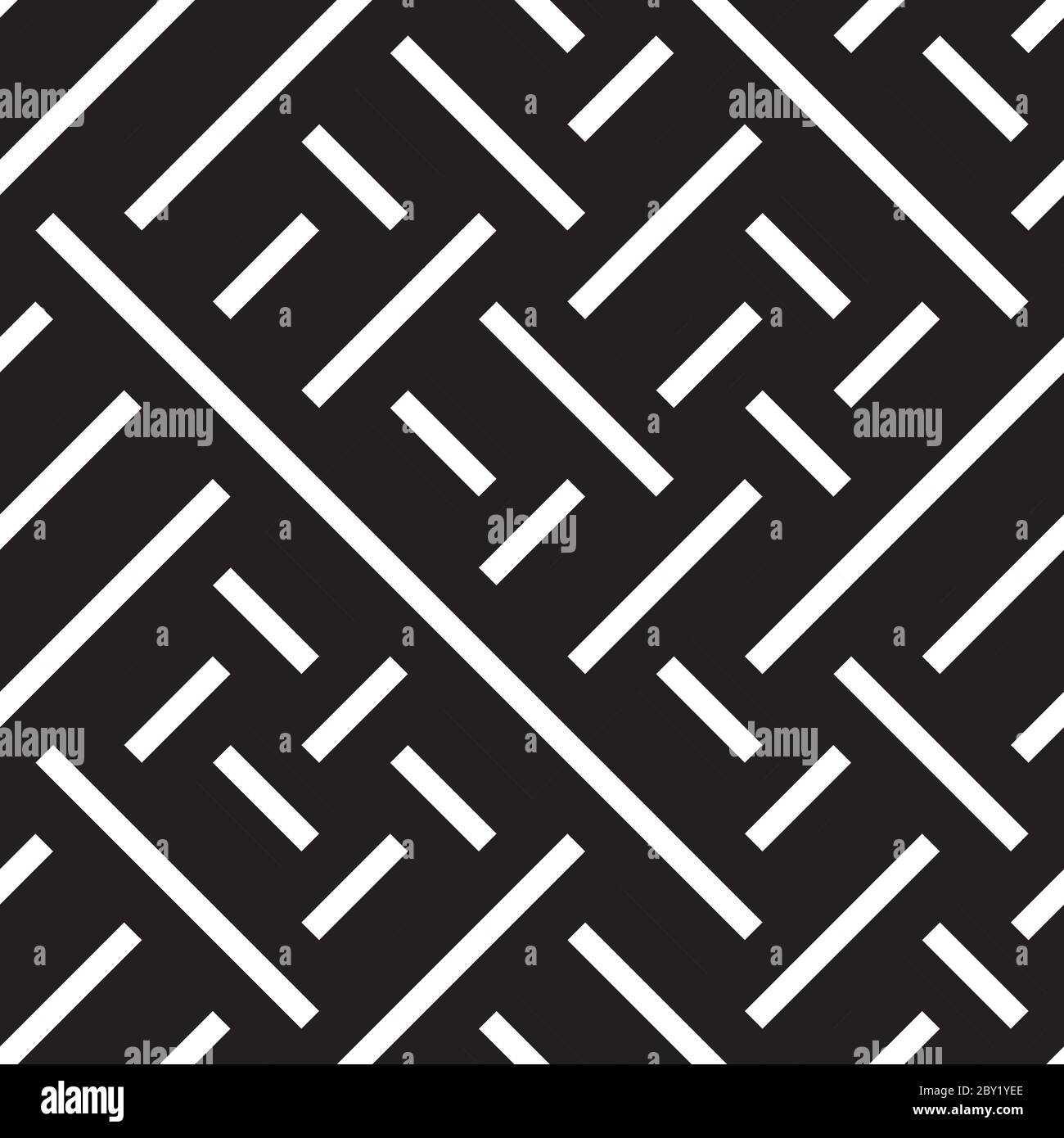 Seamless pattern with oblique white segments Stock Vector
