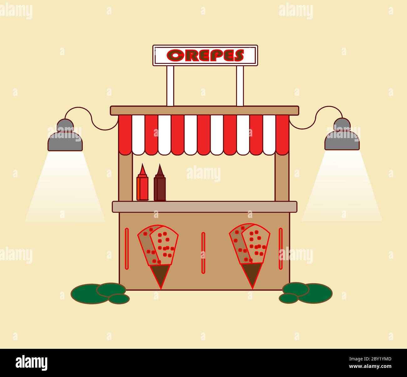 Retail food service Stock Vector Images Alamy