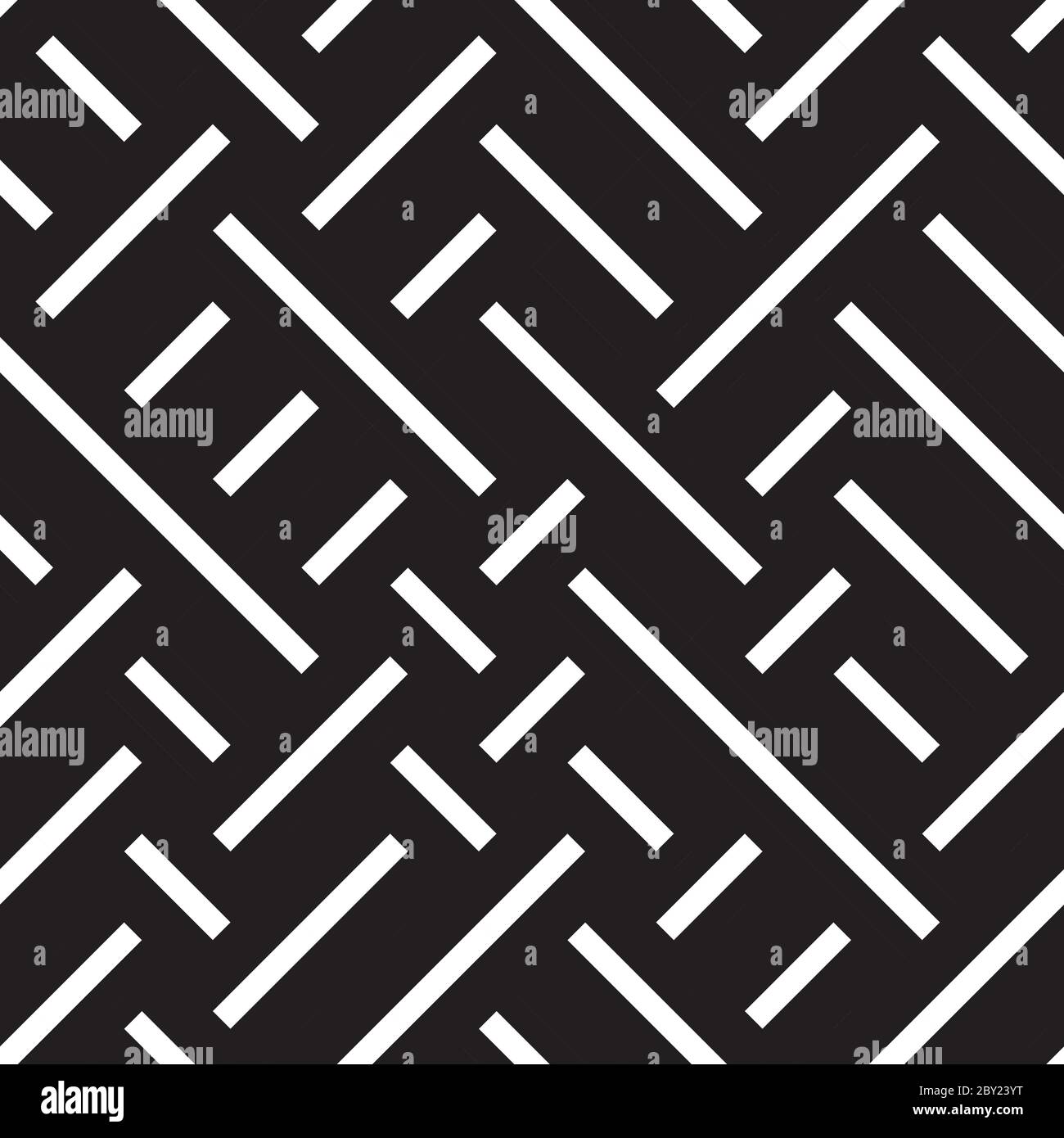 Seamless pattern with oblique white segments Stock Vector
