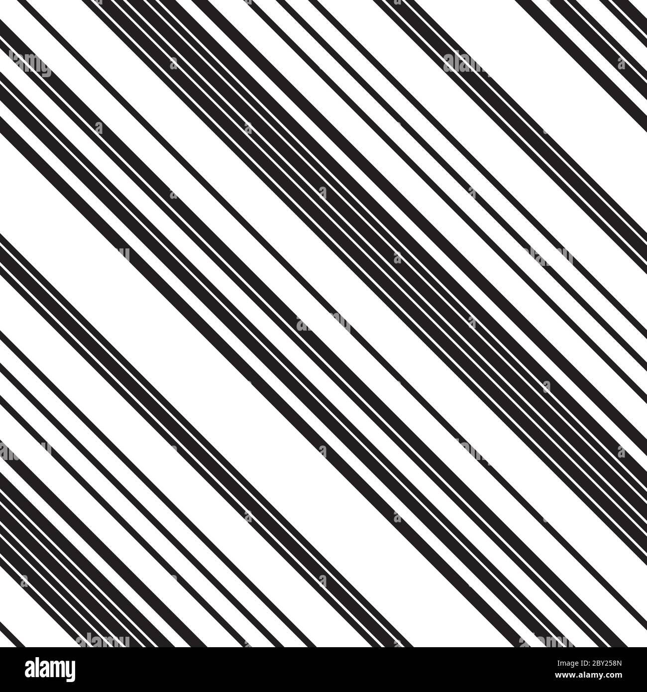 Seamless pattern with oblique black lines Stock Vector