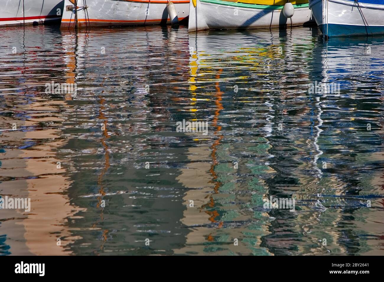 Boats on dock Stock Photo - Alamy
