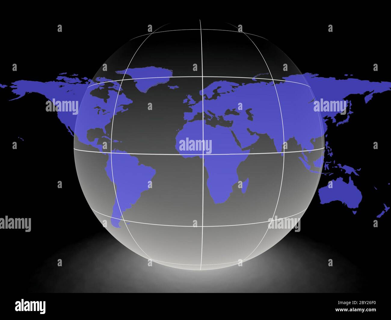 the blue earth Stock Photo Alamy