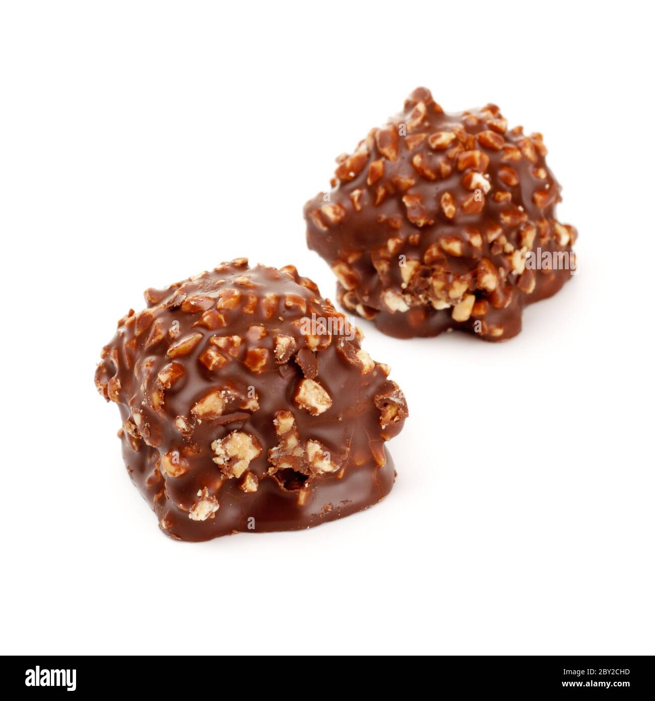 chocolate candy with nuts Stock Photo Alamy