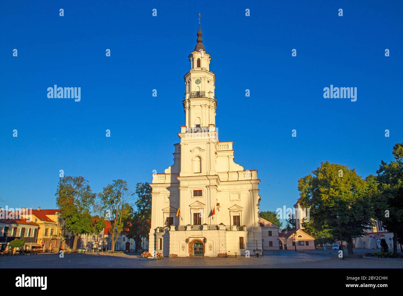 Kaunas Town Hall Stock Photo