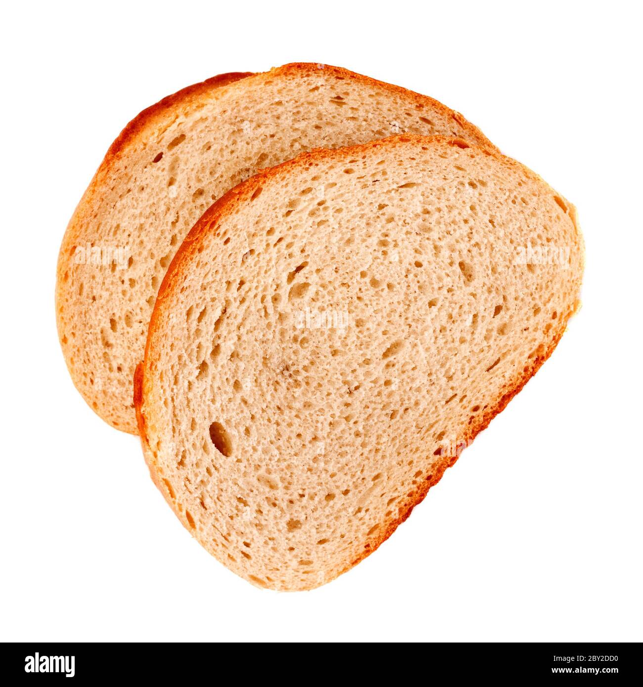 White Bread Slices Stock Photo Alamy