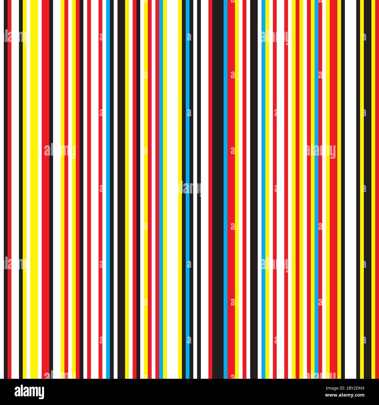 Seamless pattern with vertical colored lines Stock Vector