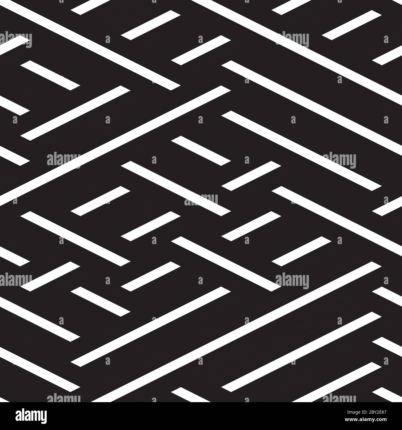 Seamless pattern with oblique white segments Stock Vector