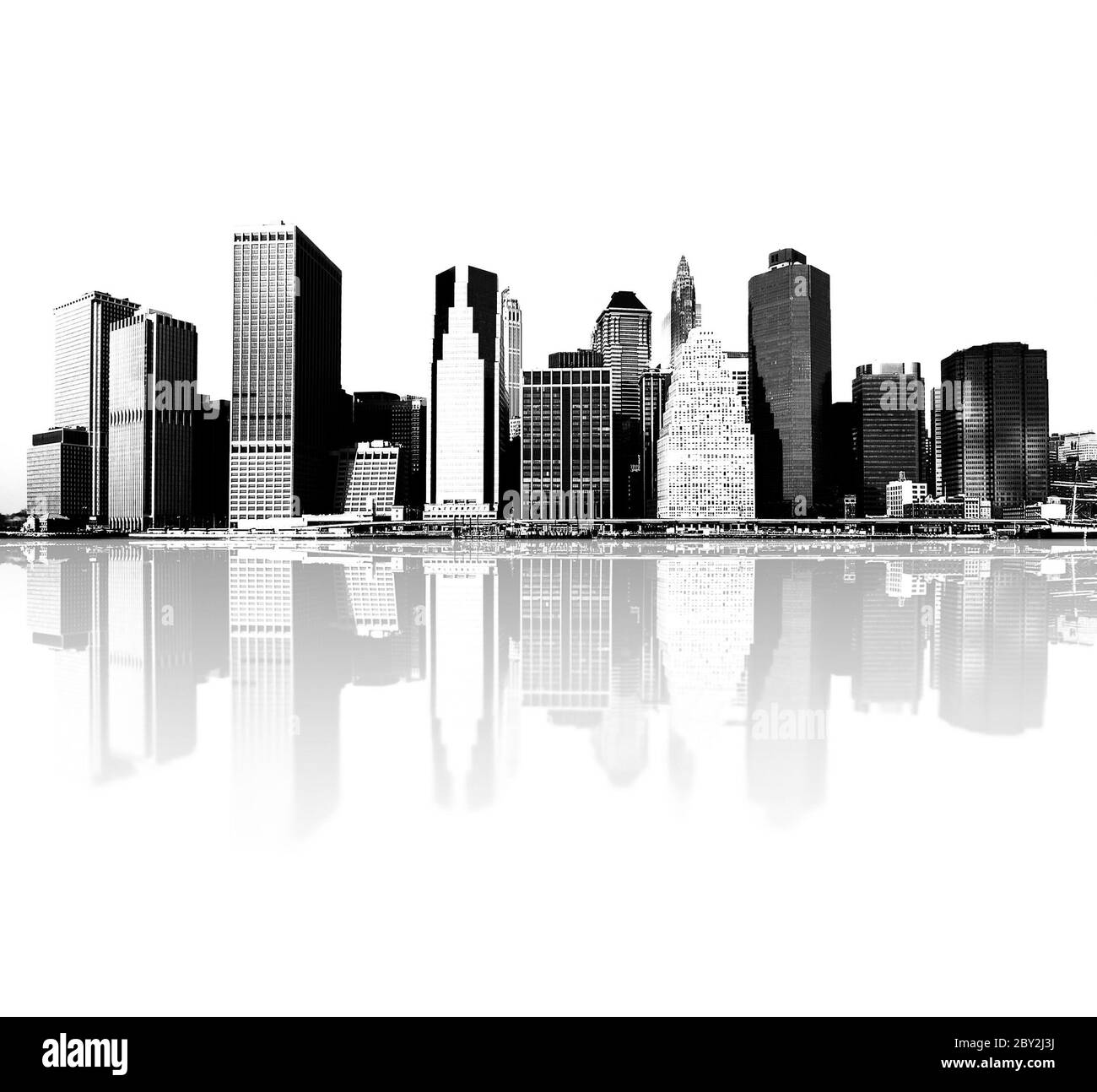 new york city skyline Stock Photo - Alamy