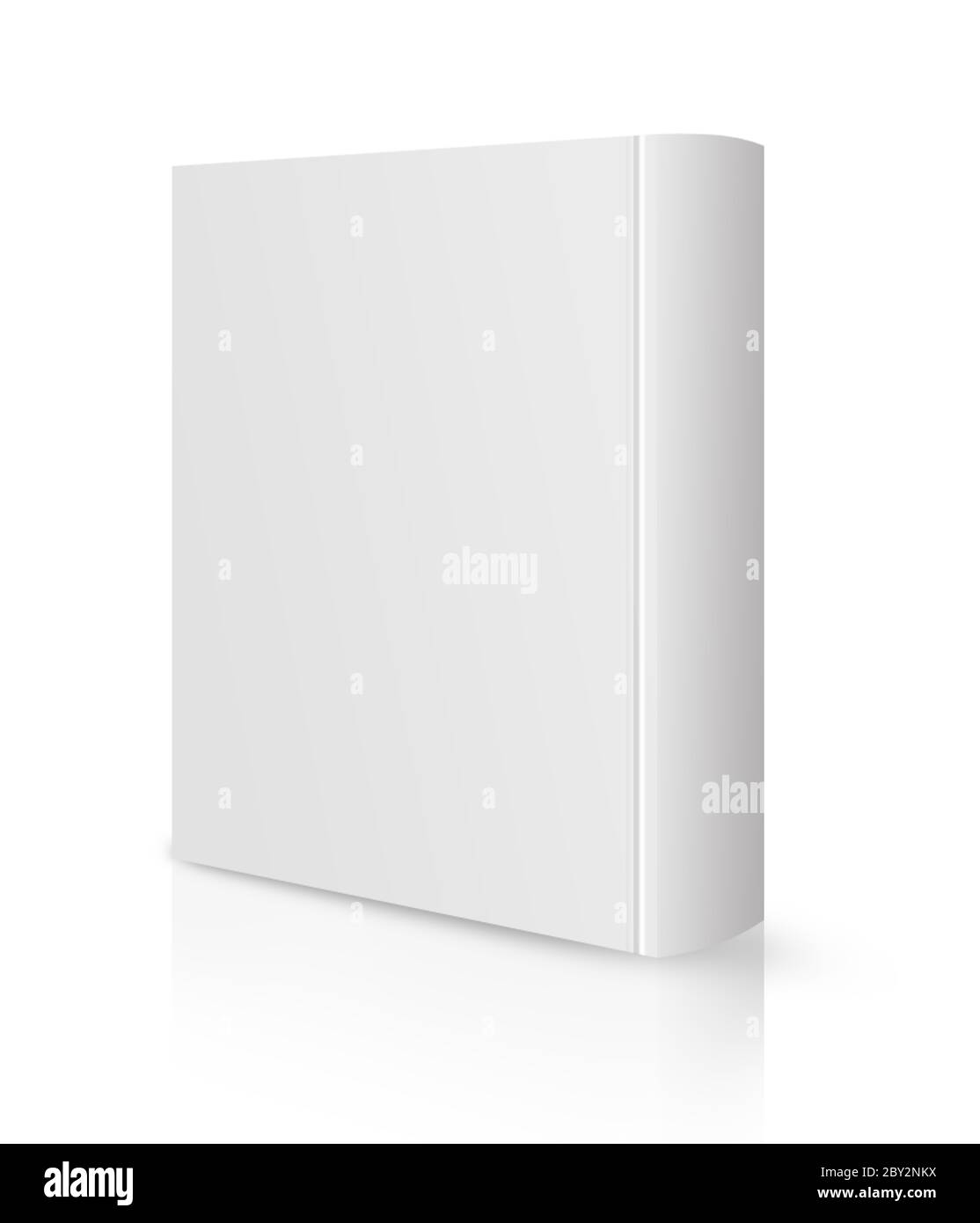 Blank paperback book white cover hires stock photography and images