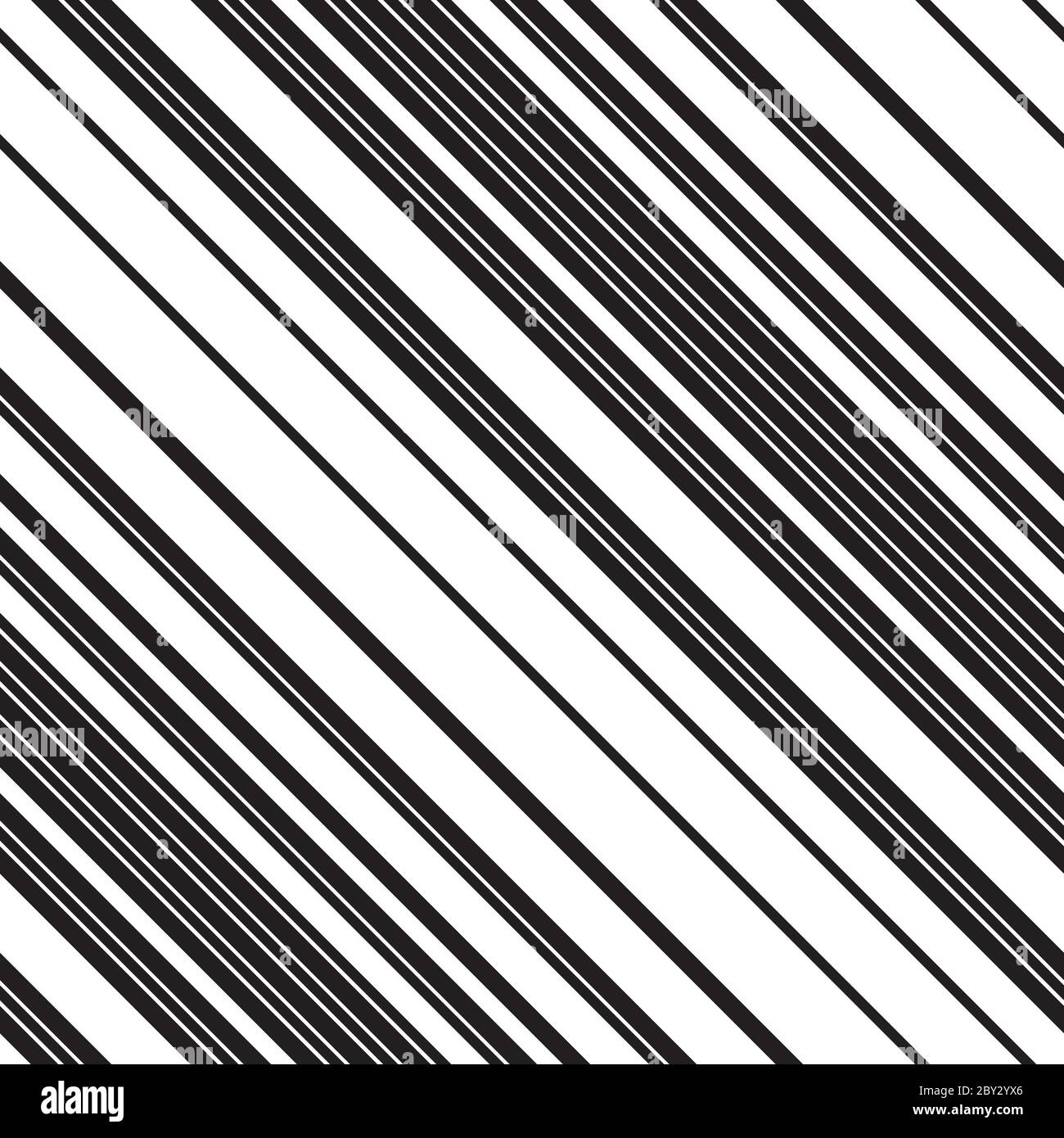 Seamless pattern with oblique black lines Stock Vector