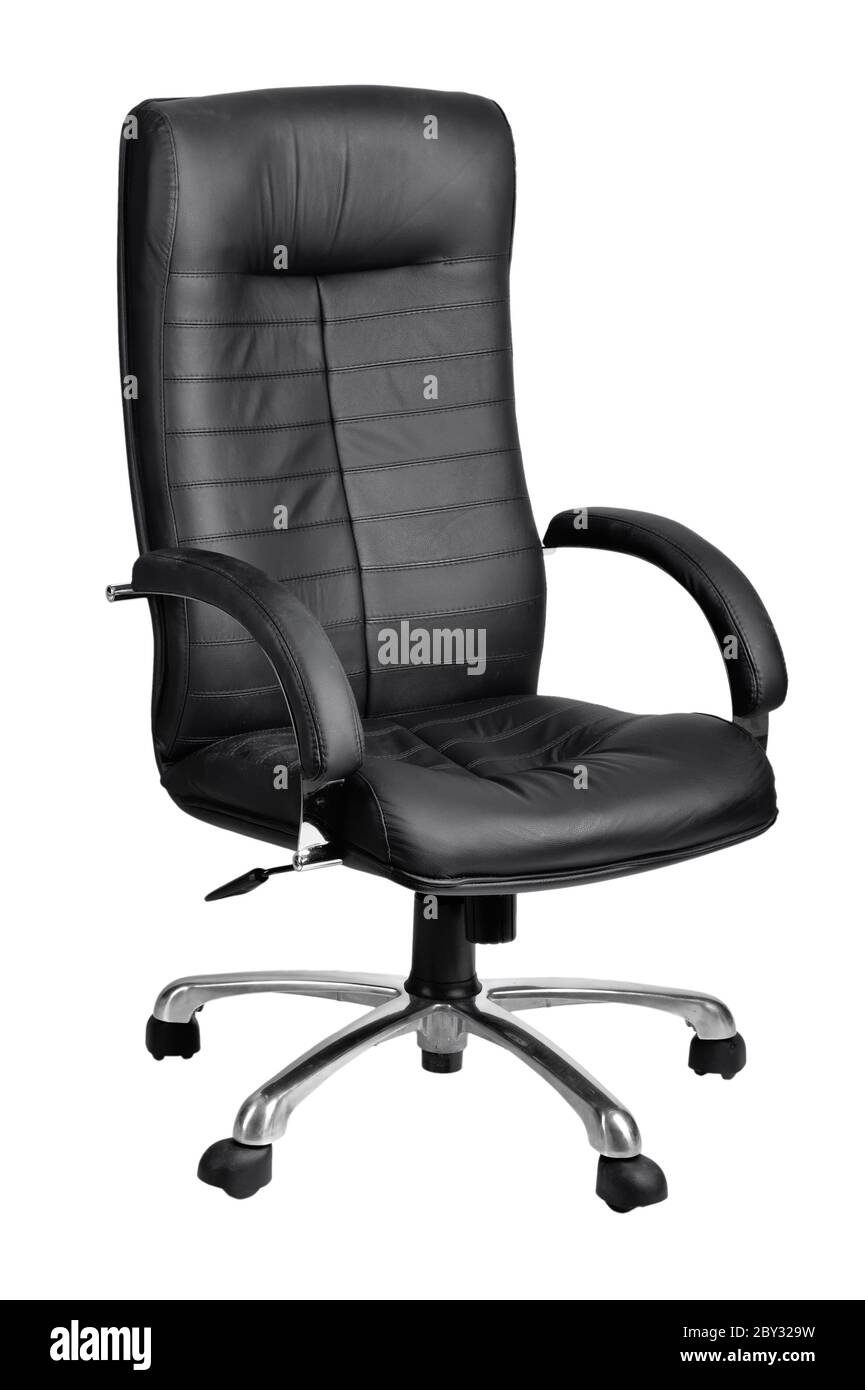 Office black armchair Stock Photo Alamy