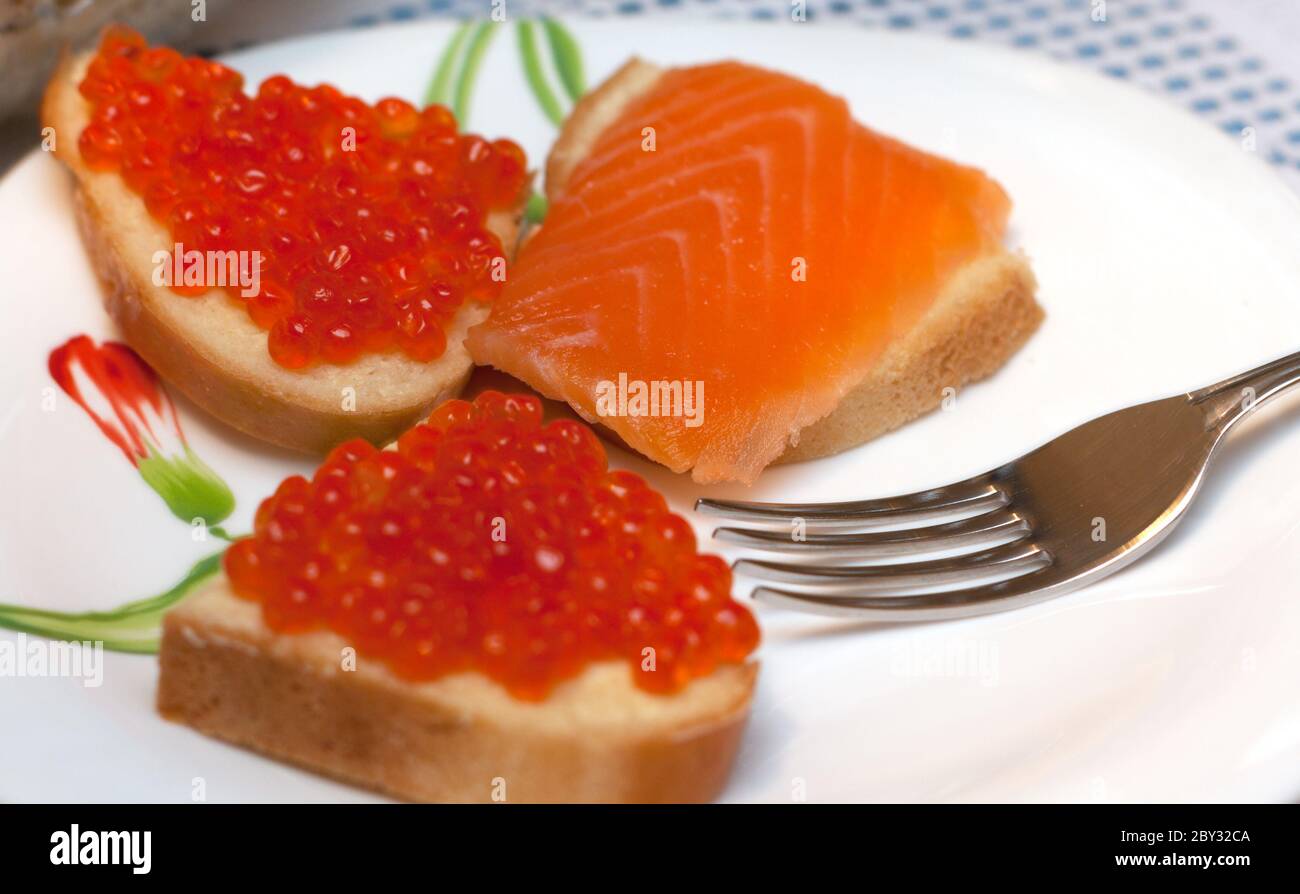 Salmon Roe Variations Salty salmon roe red hi-res stock photography and images - Alamy