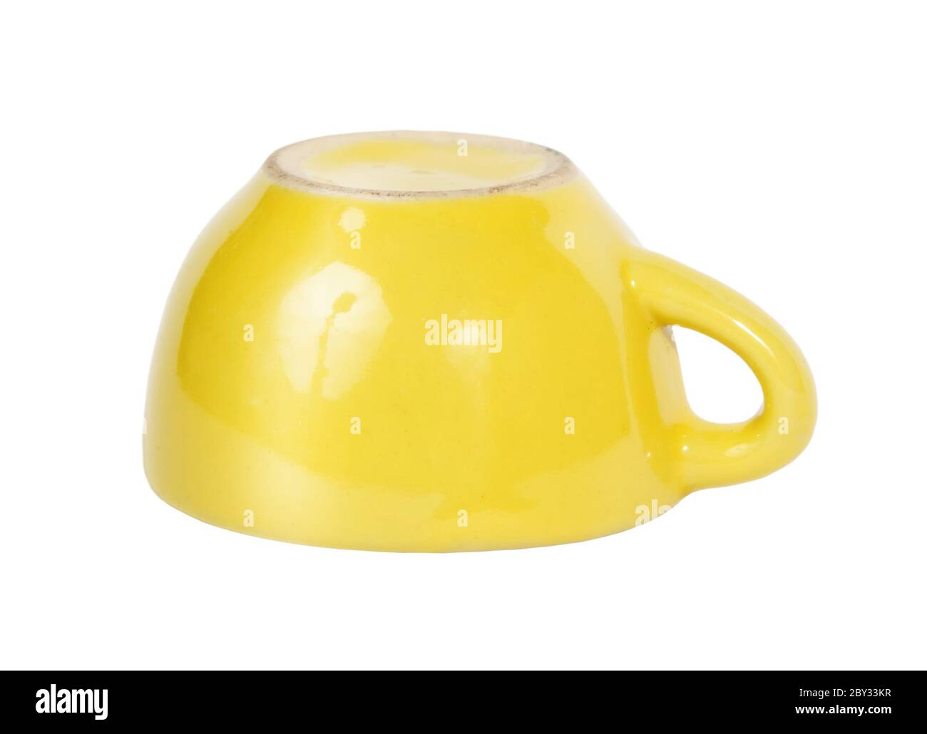 Upside-down cup isolated Stock Photo - Alamy